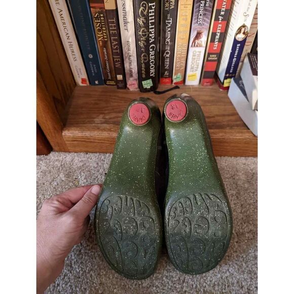 CAMPER dark green leather ankle boot sz 38.5 euc - Picture 3 of 6